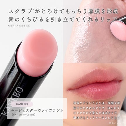 ルージュスターヴァイブラント/KANEBO/口紅を使ったクチコミ(4枚目)