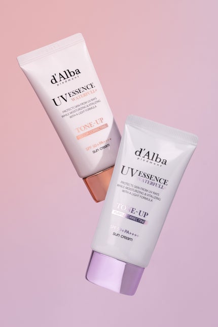 ウォータフルトーンアップサンクリーム/ダルバ/日焼け止めクリームを使ったクチコミ(2枚目)