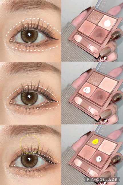 ビタートーンアイシャドウ/CEZANNE/パウダーアイシャドウを使ったクチコミ(2枚目)