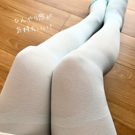 スリムウォーク 美脚ロング Wパワークール/SLIMWALK/着圧ソックス・レギンスを使ったクチコミ(7枚目)