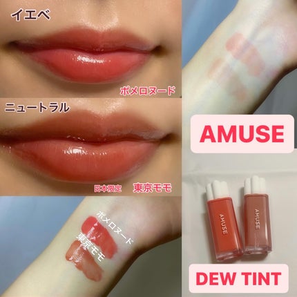 デューティント/AMUSE/リップティントを使ったクチコミ(1枚目)