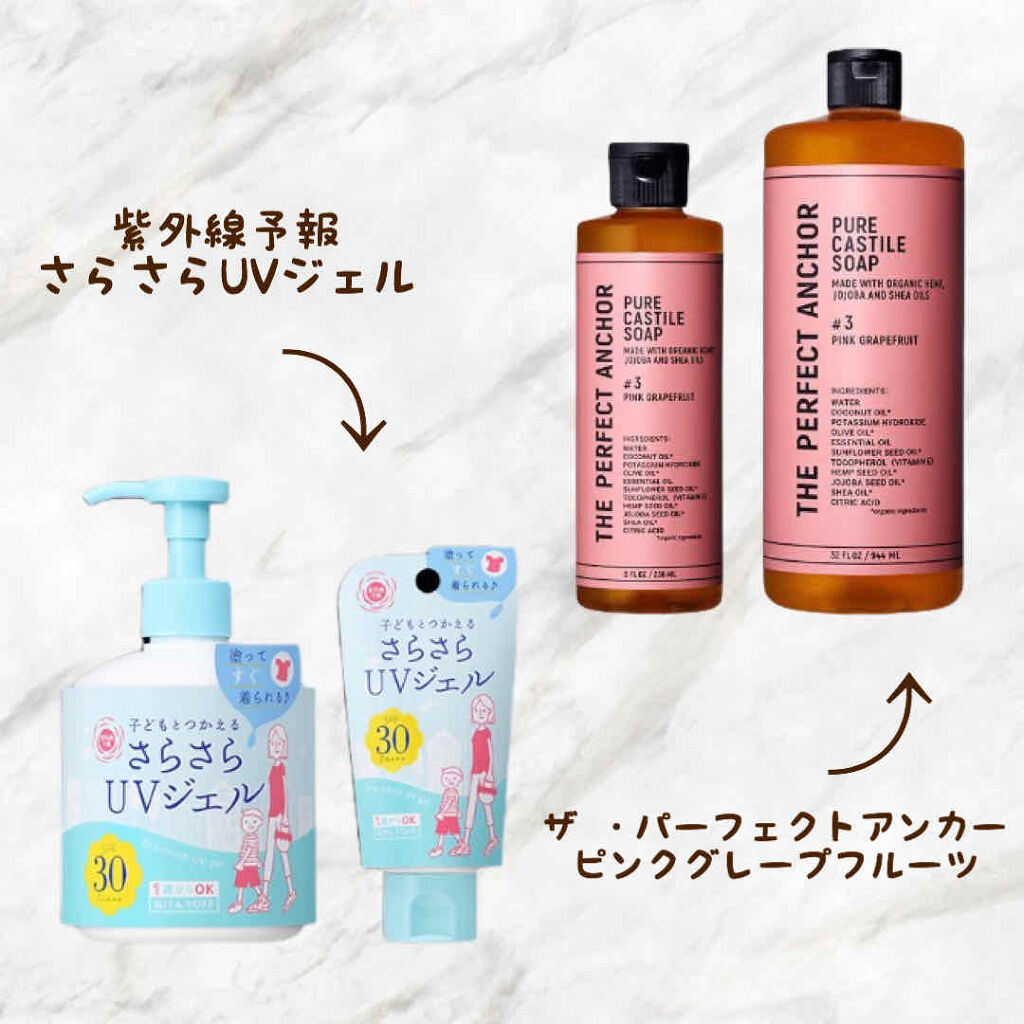 UVさらさらジェル/紫外線予報/日焼け止めジェルを使ったクチコミ（2枚目）