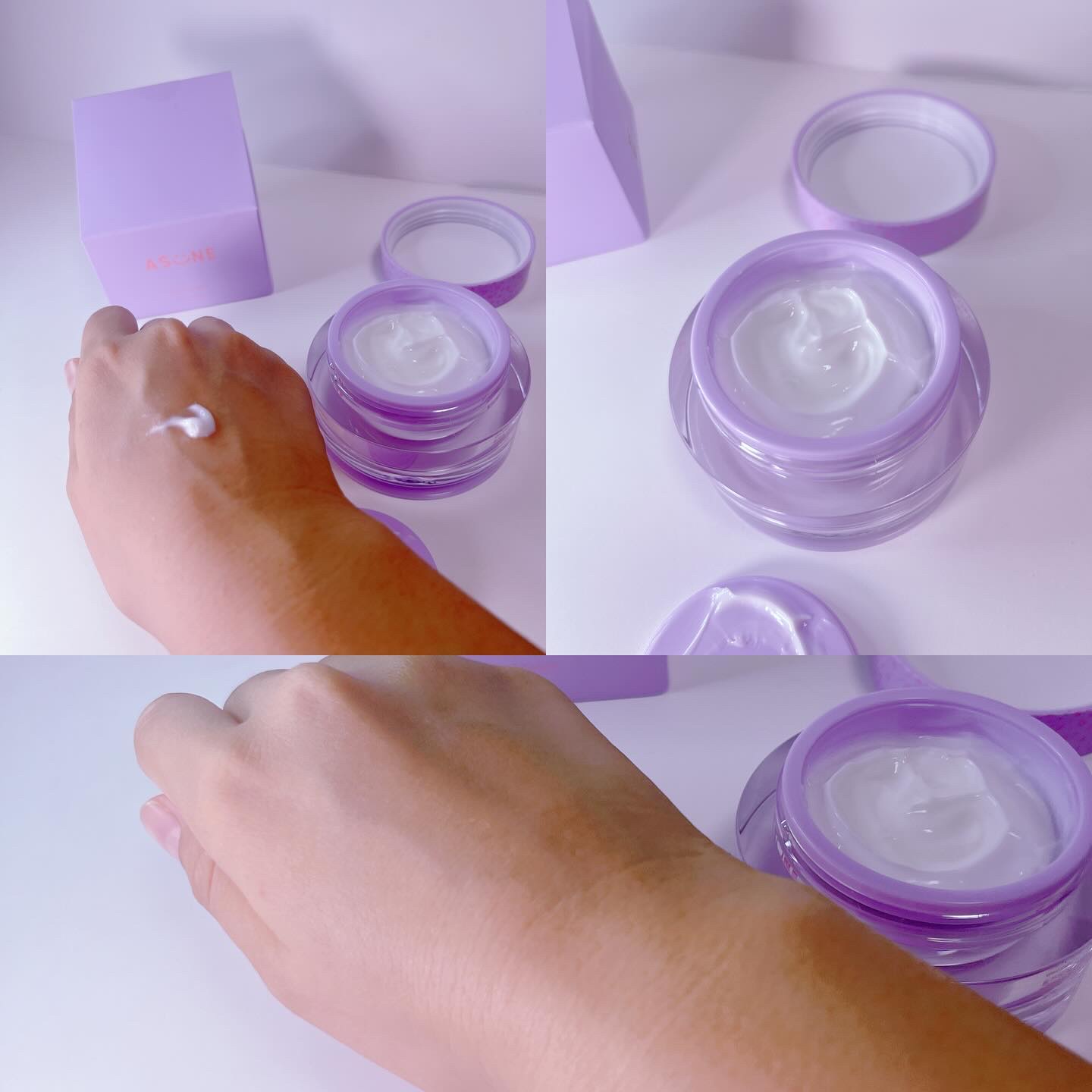 シカクリーム/ASUNE /フェイスクリームを使ったクチコミ（3枚目）