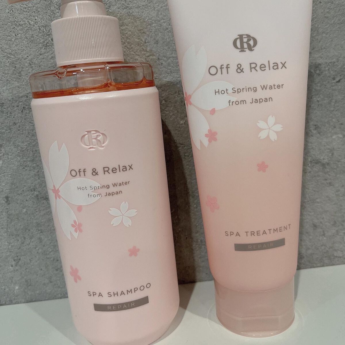 夜桜限定セット 甘く華やぐ夜桜の香り/Off&Relax/市販シャンプーを使ったクチコミ(4枚目)