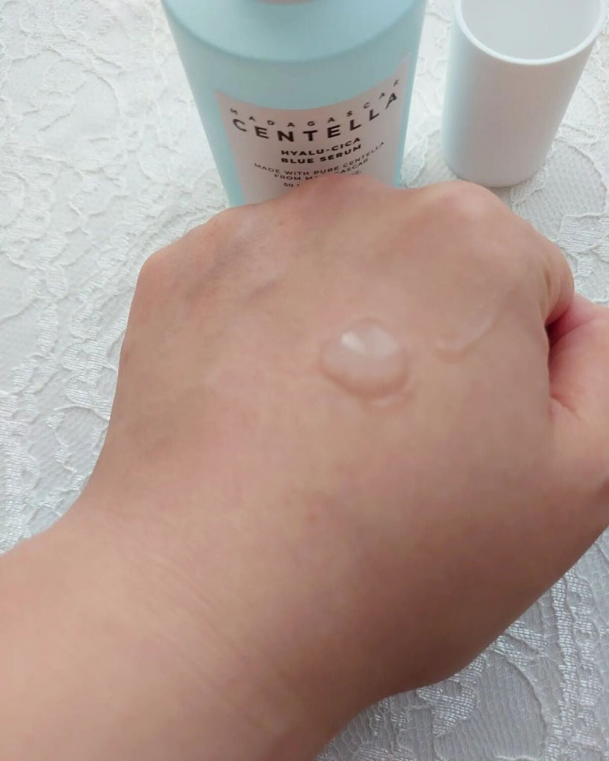 ヒアルーシカ ブルー セラム/SKIN1004/美容液を使ったクチコミ(4枚目)