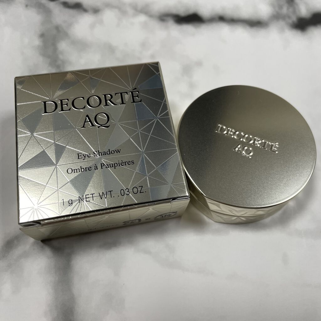 AQ アイシャドウ 02/DECORTÉ/単色アイシャドウを使ったクチコミ（3枚目）