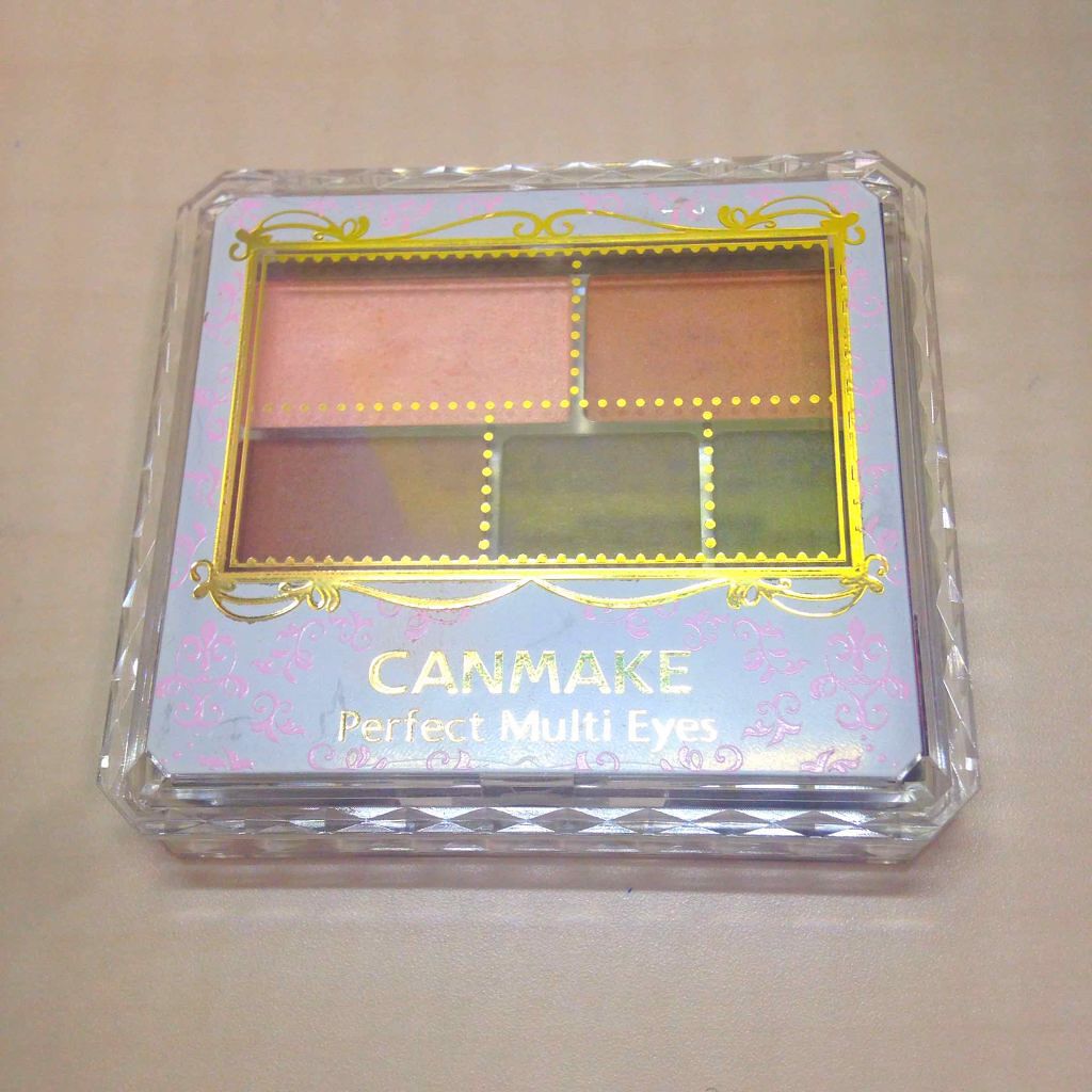 パーフェクトマルチアイズ/キャンメイク/アイシャドウパレットを使ったクチコミ（1枚目）