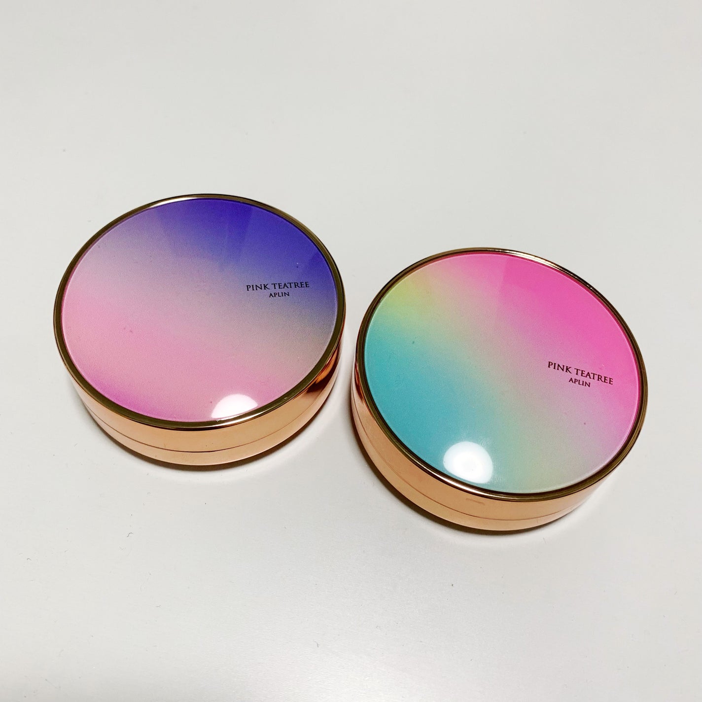 ピンクティーツリーカバークッション/APLIN/クッションファンデーションを使ったクチコミ(2枚目)