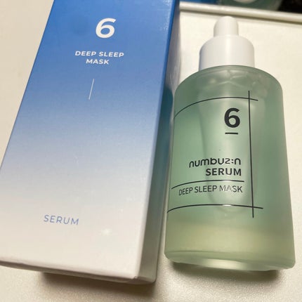 6番 爆睡マスクパックセラム/numbuzin/美容液を使ったクチコミ(1枚目)