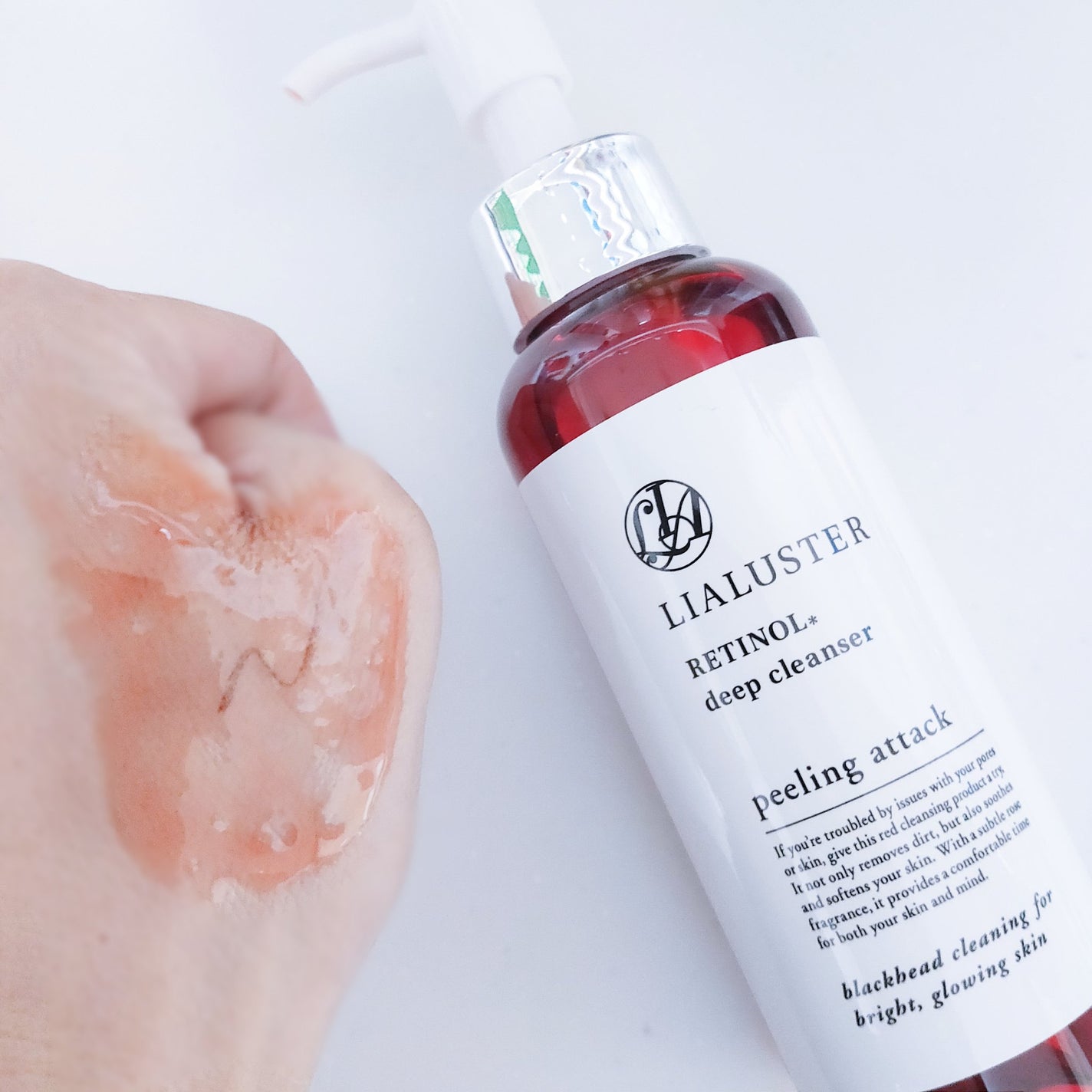 レチノールディープクレンザー/LIALUSTER/その他洗顔料を使ったクチコミ(4枚目)