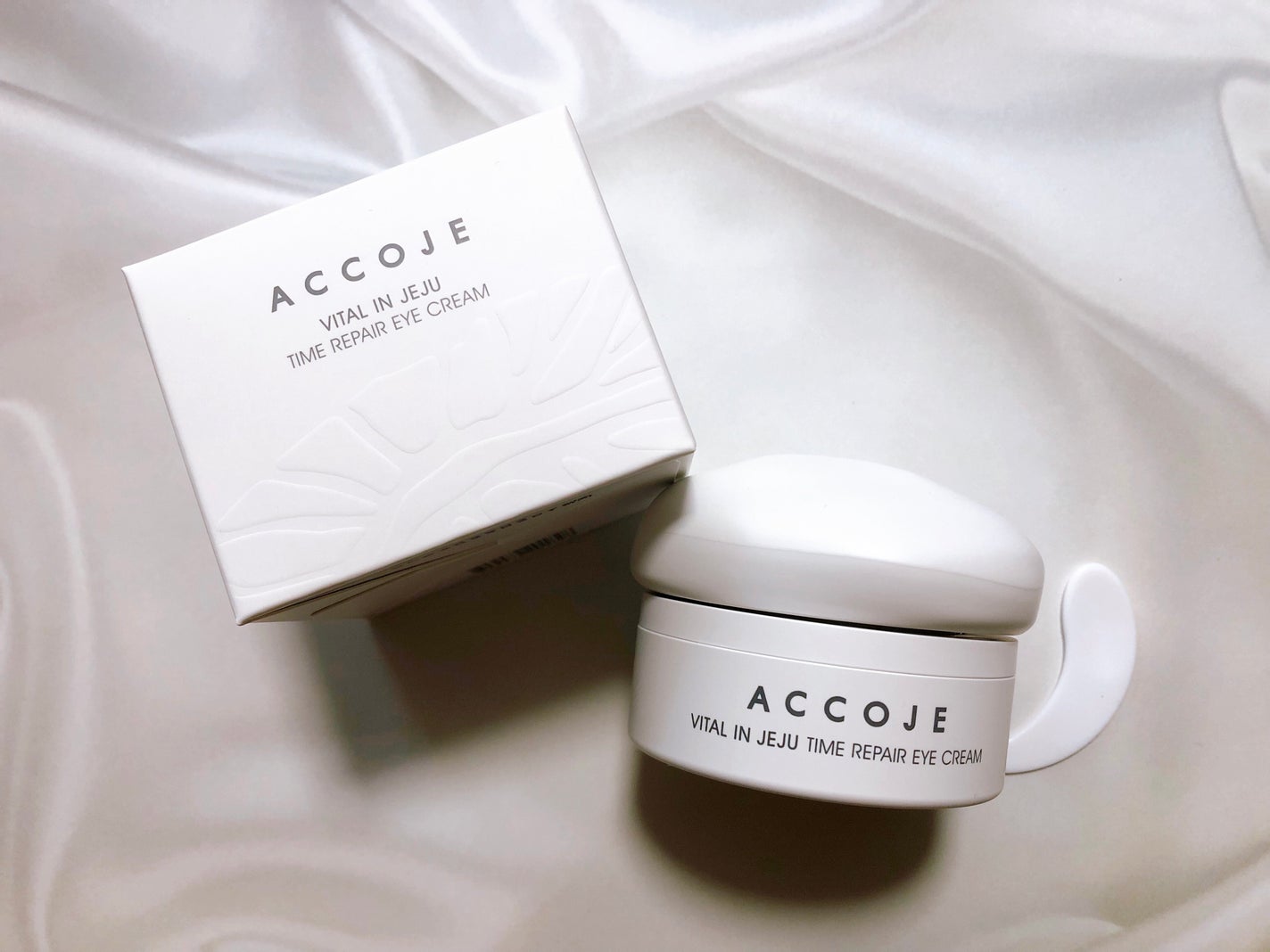 バイタル イン ジェジュ タイム リペア アイクリーム/ACCOJE/アイケア・アイクリームを使ったクチコミ(5枚目)