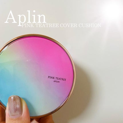 ピンクティーツリーカバークッション/APLIN/クッションファンデーションを使ったクチコミ(1枚目)