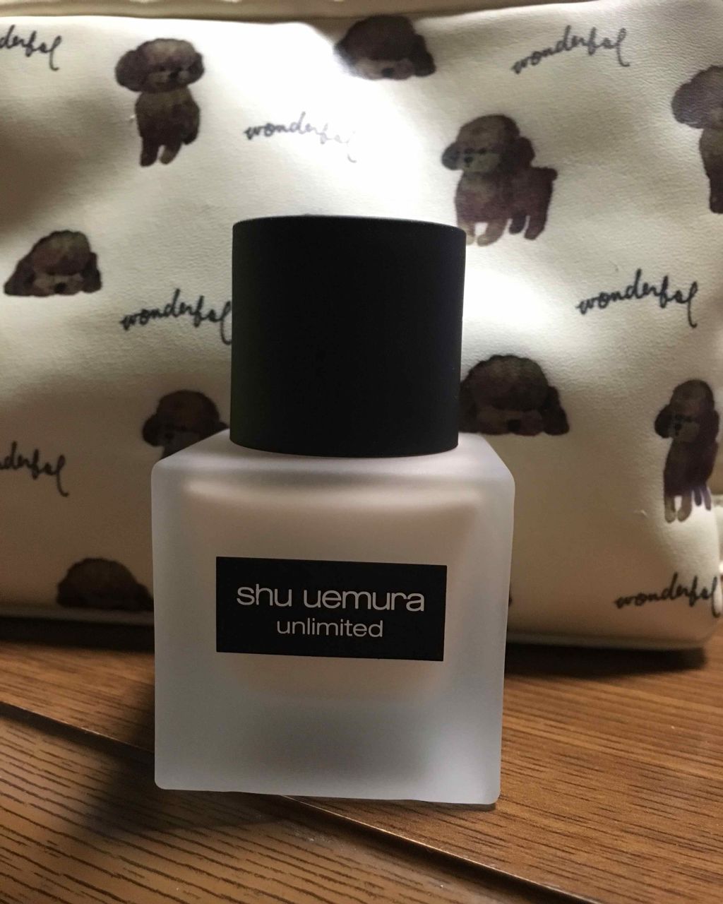 （旧）アンリミテッド ラスティング フルイド/shu uemura/リキッドファンデーションを使ったクチコミ（1枚目）