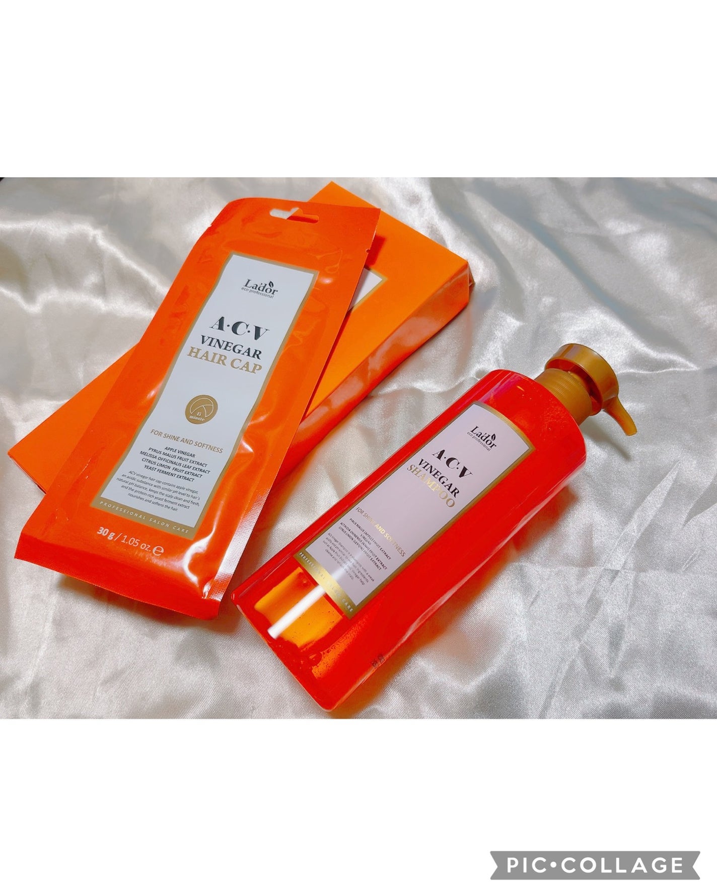 ACV VINEGAR HAIR CAP /La'dor/アウトバストリートメントを使ったクチコミ(1枚目)