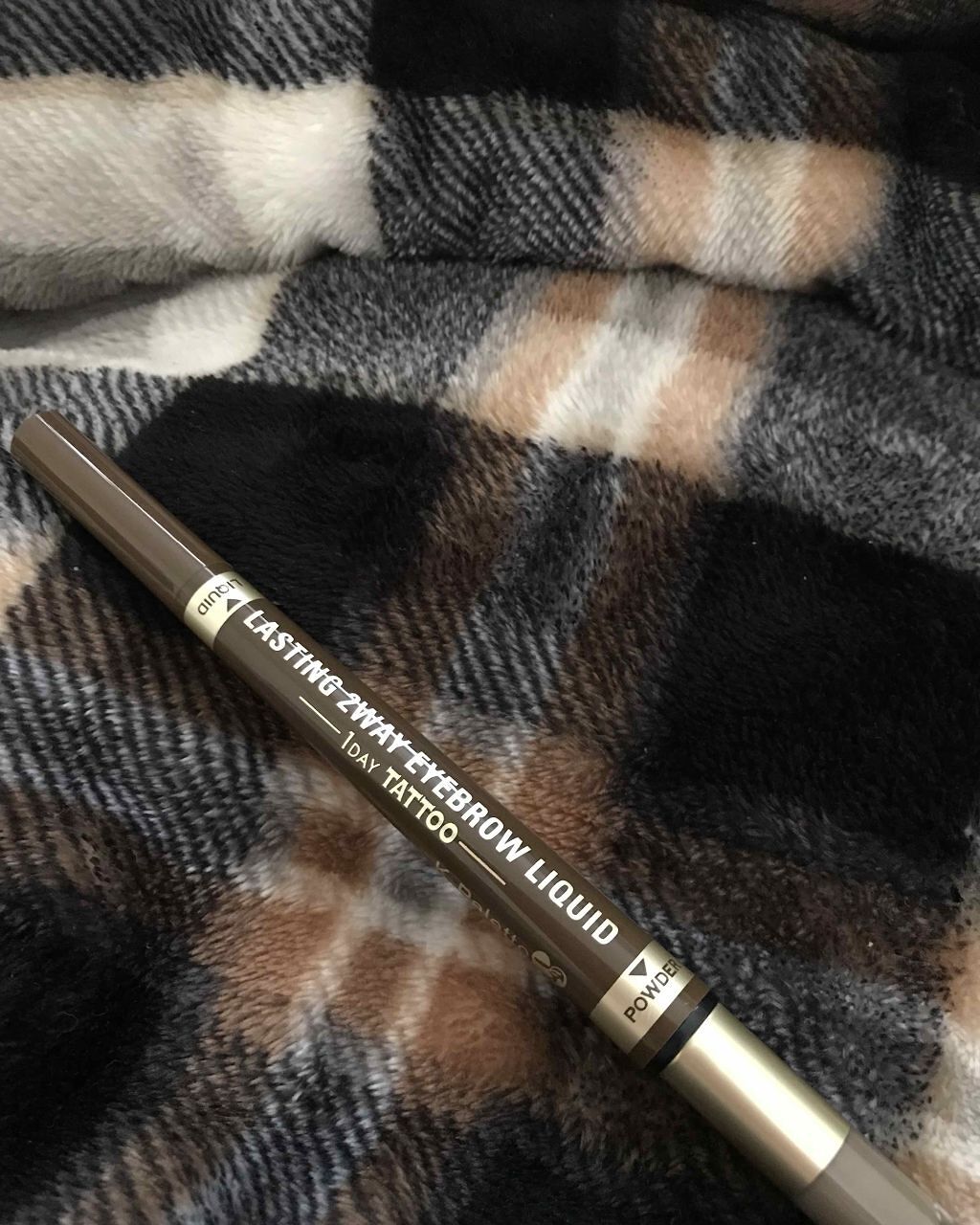 ラスティングツーウェイアイブロウ リキッド(旧)/K-パレット/リキッドアイブロウを使ったクチコミ（1枚目）