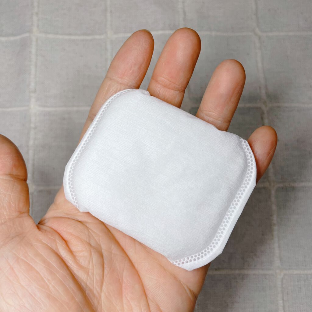 ふきとりコットンシルキー仕立て/シルコット/コットンを使ったクチコミ(3枚目)