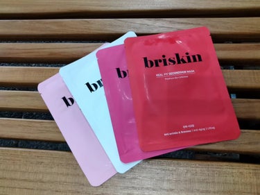 briskin リアル フィット セカンドスキン マスクのクチコミ「

 

韓国モデル、ジンソアちゃんがイメージモデルをつとめるbriskin(ブリスキン)のシ.....」（2枚目）