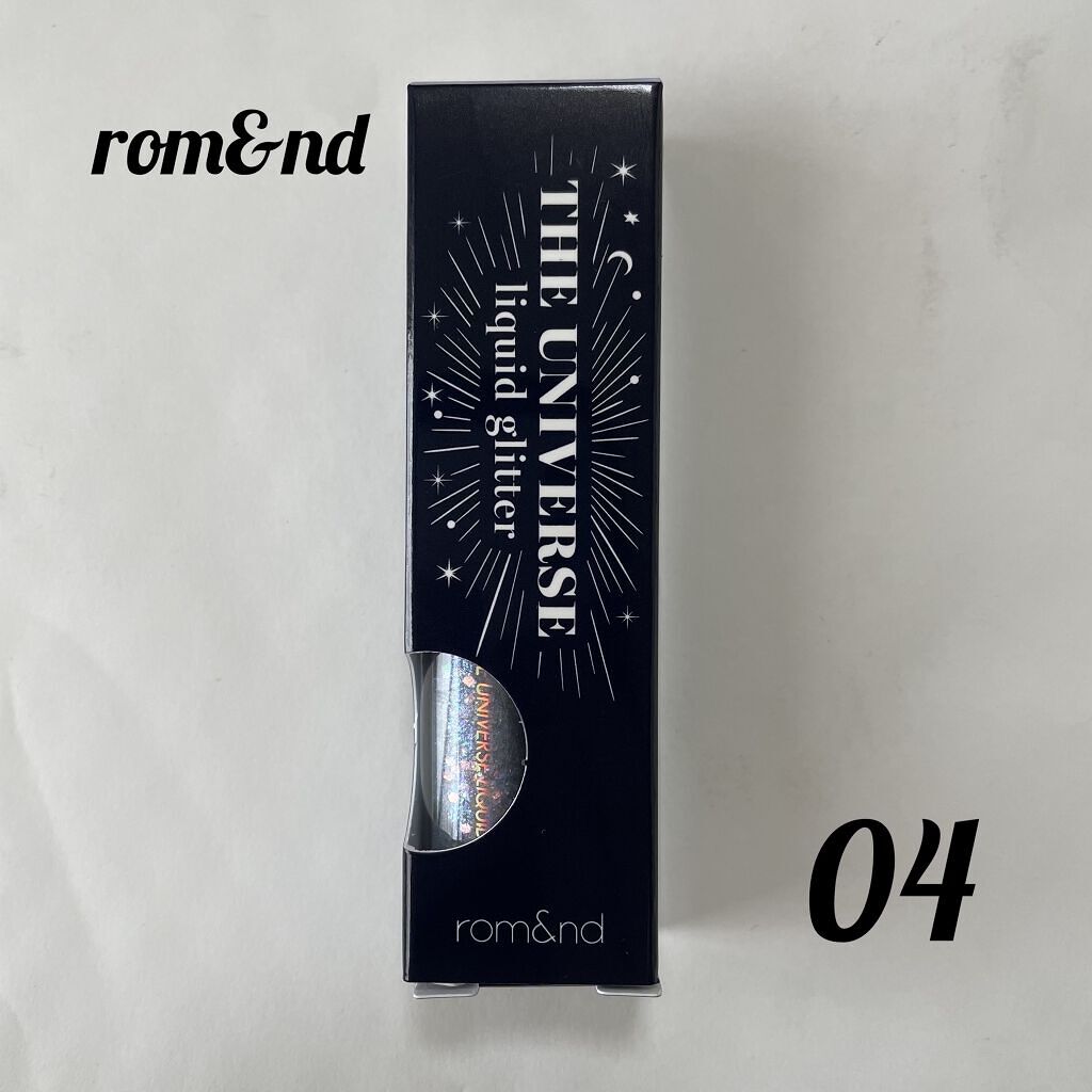 リキッド グリッター シャドウ/rom&nd/グリッターを使ったクチコミ（1枚目）