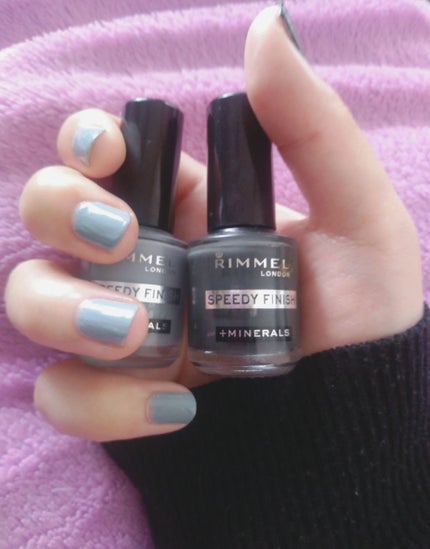 スピーディ フィニッシュ N/リンメル ロンドン/マニキュアを使ったクチコミ(1枚目)