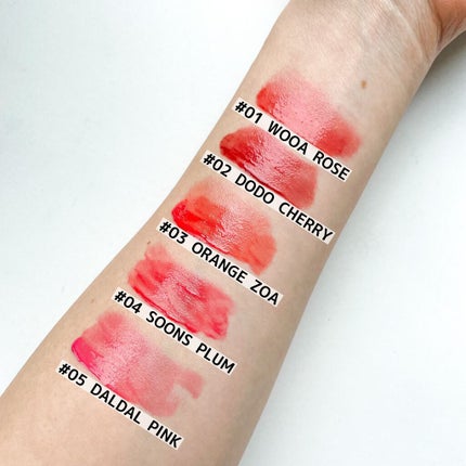 NAWAKIS MOISTY AURA TINT/NAWAKIS/口紅を使ったクチコミ(3枚目)