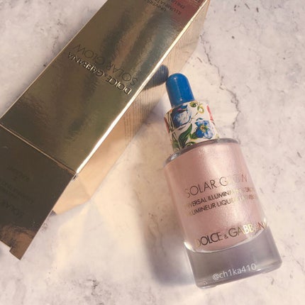ソーラーグロウ ユニバーサル イルミネーティングドロップス/DOLCE&GABBANA BEAUTY/化粧下地を使ったクチコミ(2枚目)