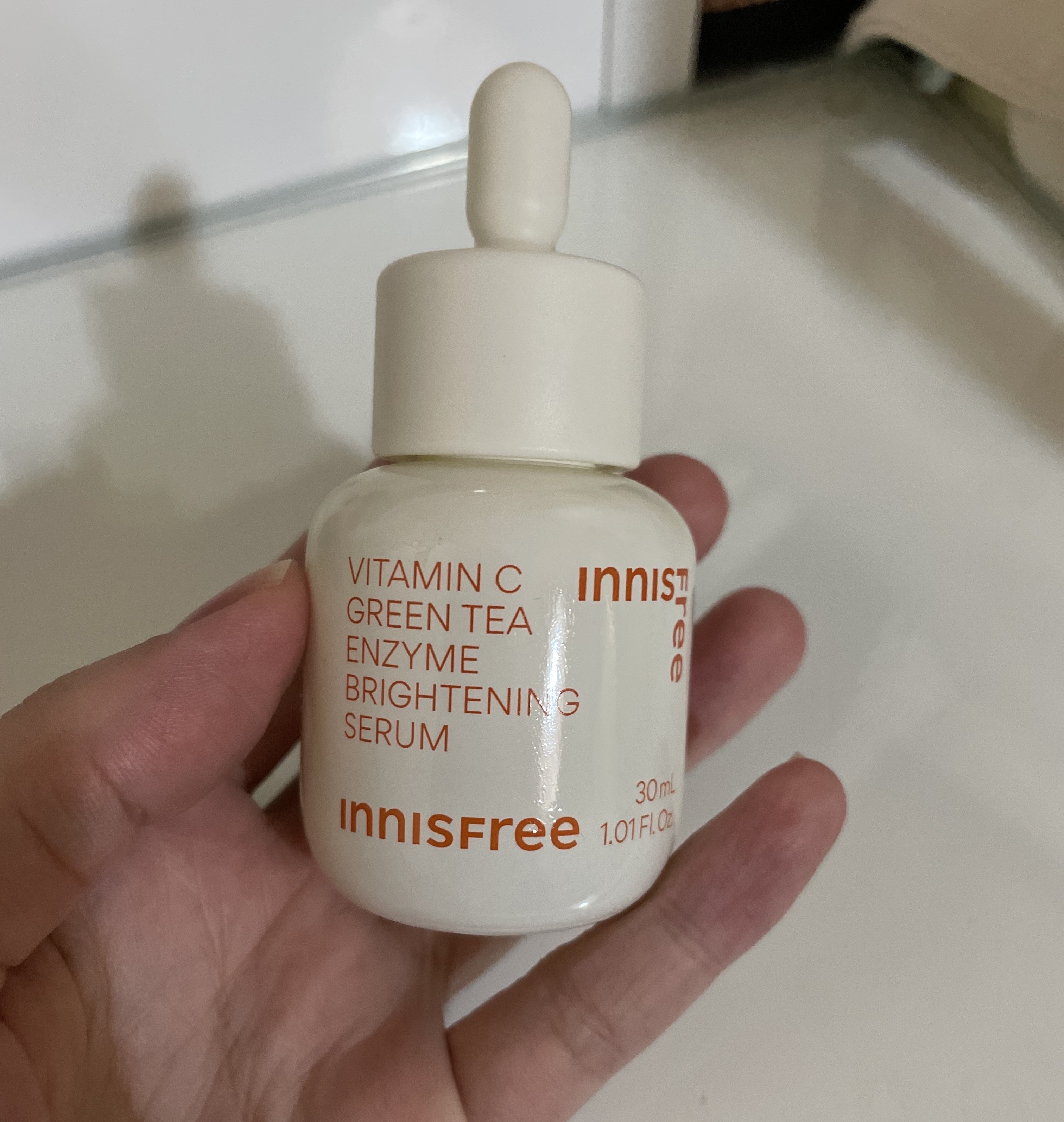 ビタC　グリーンティーエンザイム　ブライト　セラム/innisfree/美容液を使ったクチコミ（1枚目）