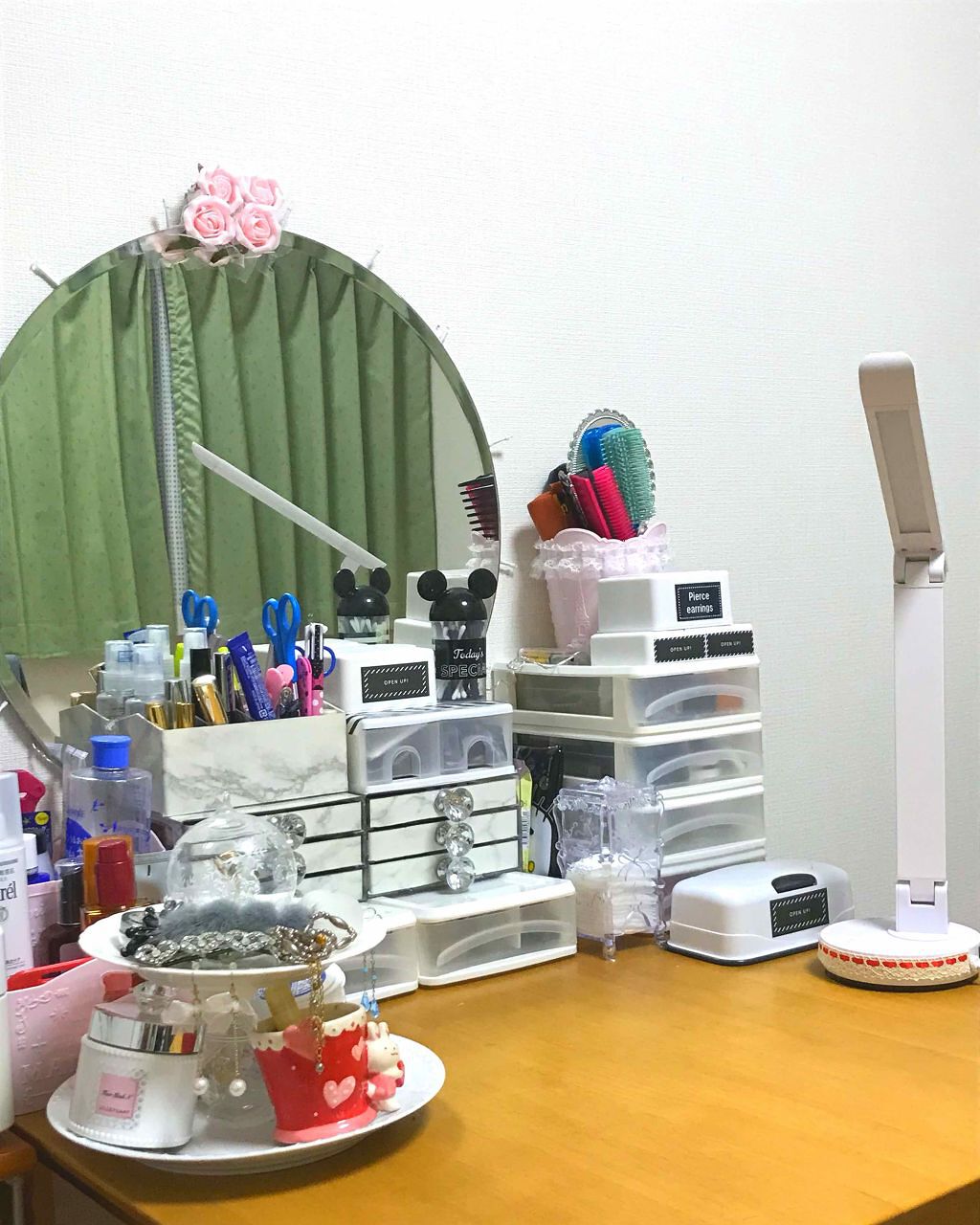 3段式クリアーケース/DAISO/その他化粧小物を使ったクチコミ(1枚目)