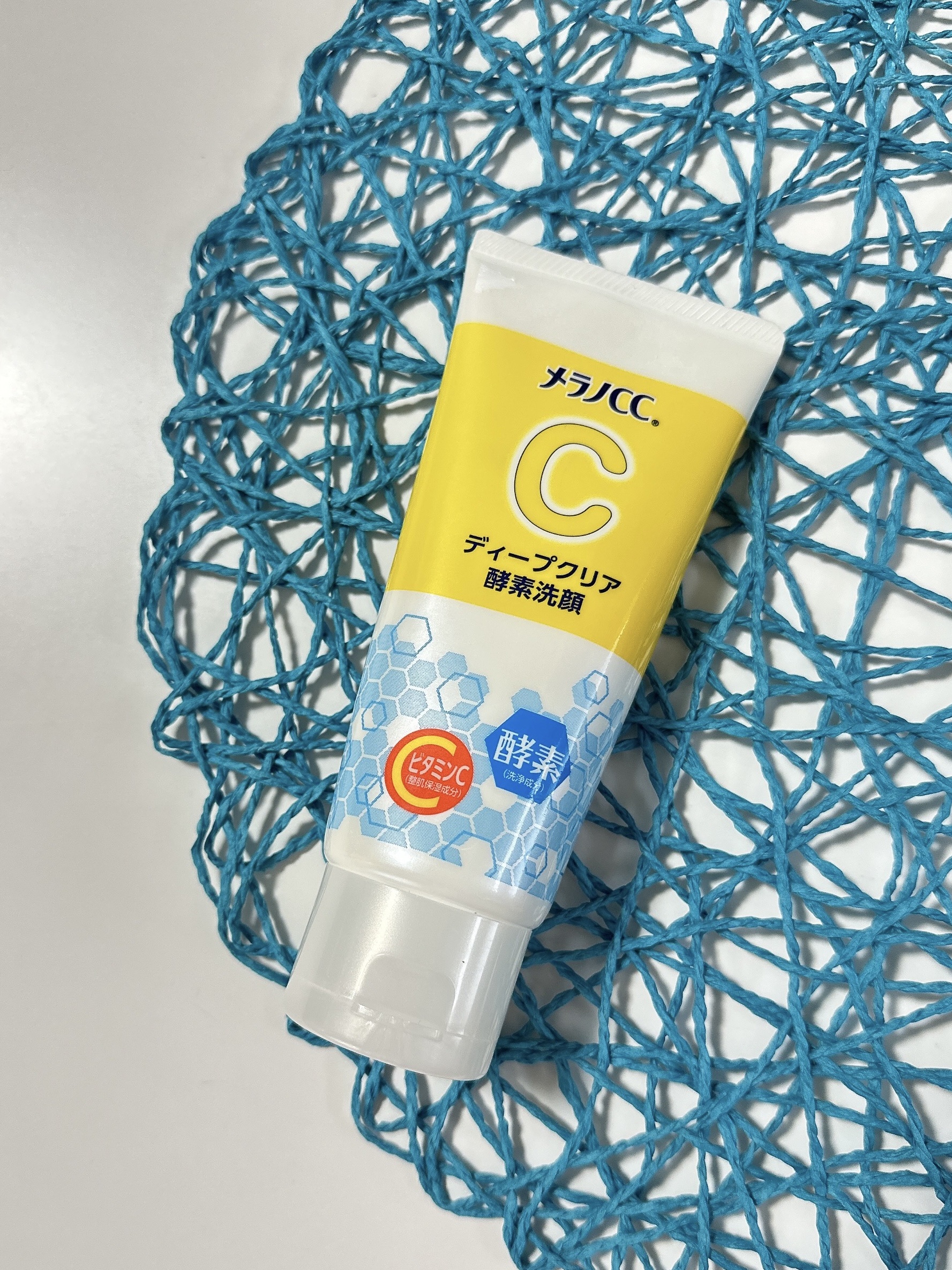 メラノCC ディープクリア酵素洗顔	のクチコミ「
チューブタイプがうれしい酵素※1 洗顔料🧴

個装タイプが多いイメージの酵素洗顔がチューブタ.....」（1枚目）