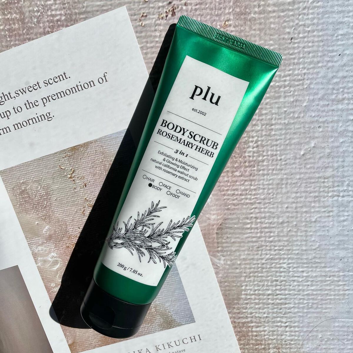 ボディスクラブオリジナル ザクロ /plu/ボディクリームを使ったクチコミ(2枚目)