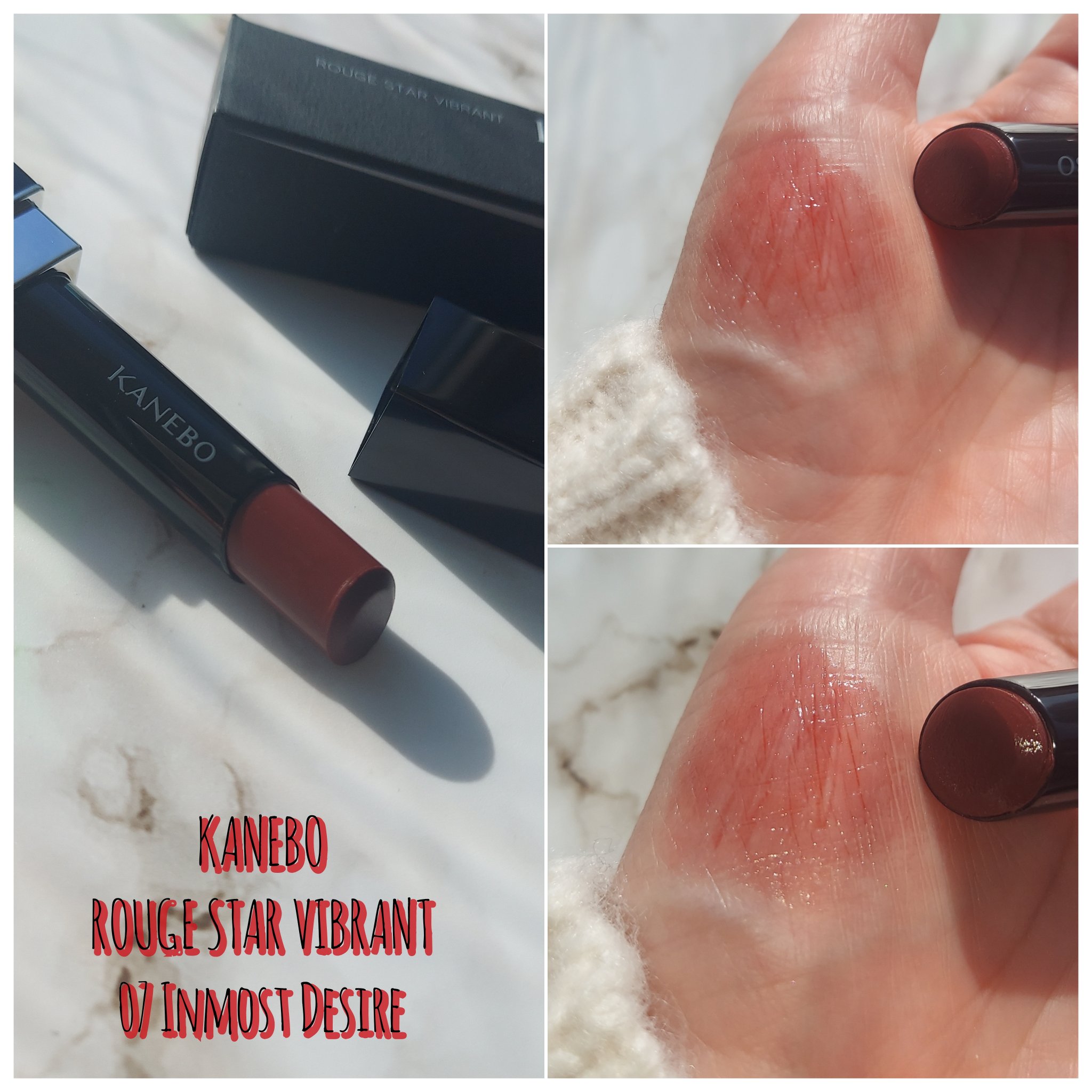 ルージュスターヴァイブラント/KANEBO/口紅を使ったクチコミ（2枚目）