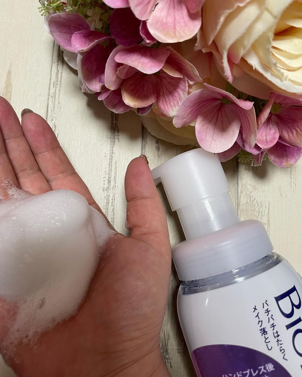 パチパチはたらくメイク落とし/ビオレ/クレンジングウォーターを使ったクチコミ(3枚目)
