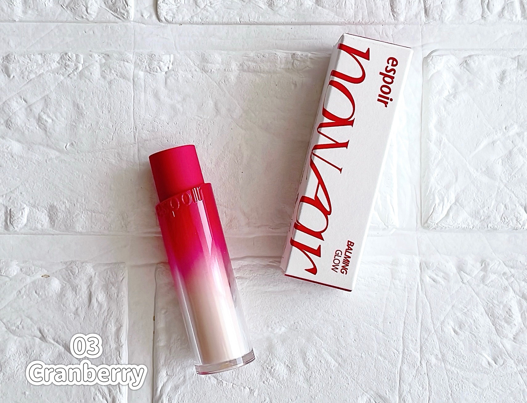 ノーウェアリップスティック バーミンググロー/espoir/口紅を使ったクチコミ（2枚目）