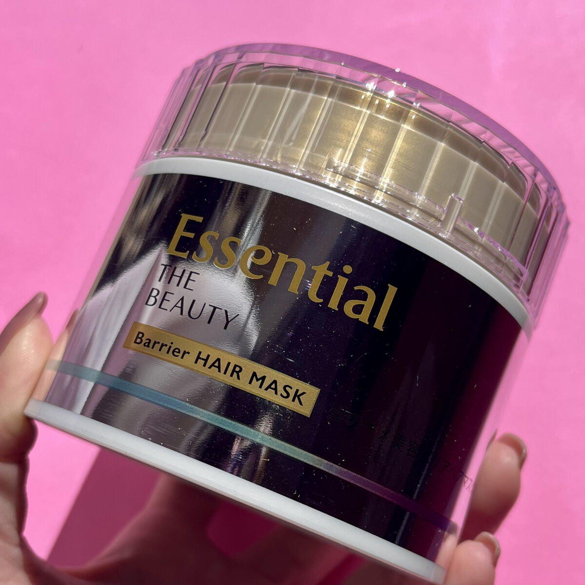 ＼宝石箱みたいなパケが可愛い💎ヘアマスク／
────────────
✔︎エッセンシャル

Essential THE BEAUTY 髪のキメ美容バリアヘアマスク
────────────

♡エッセンシャル ザ ビューティ内
最高濃度の
