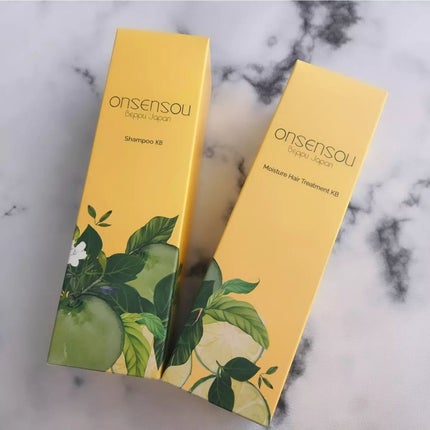 モイスチャーシャンプー/モイスチャートリートメント KABOSU/ONSENSOU/市販シャンプーを使ったクチコミ(5枚目)