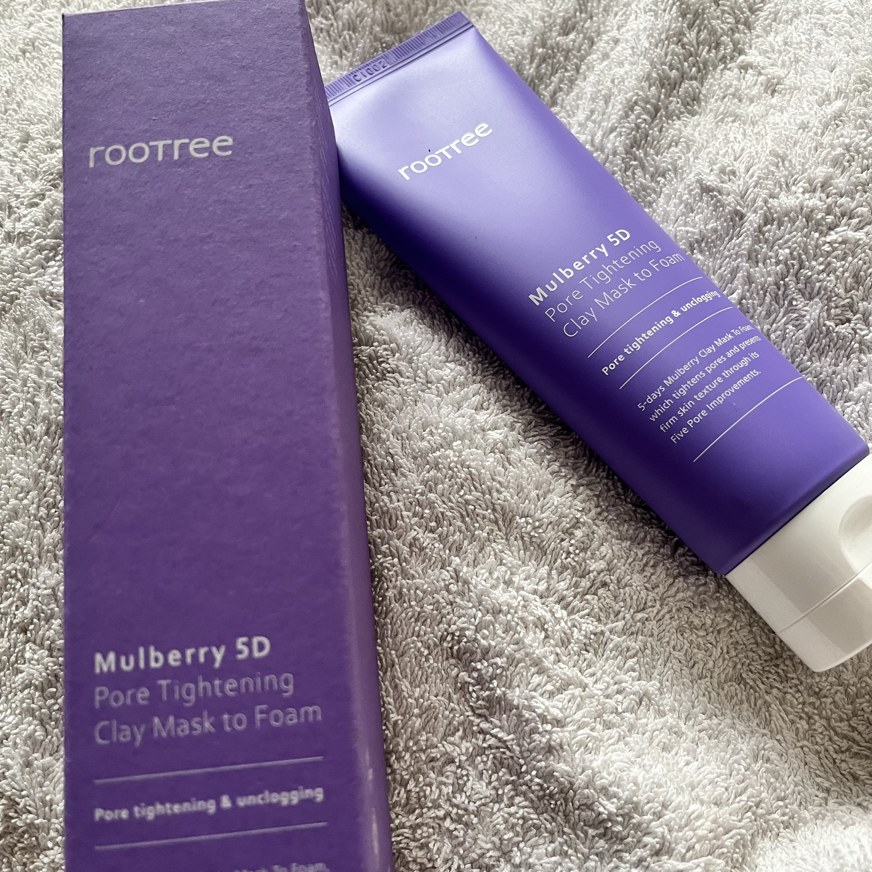 マルベリー5重 ポア タイトニングクレイマスクトゥフォーム/rooTree/洗い流すパック・マスクを使ったクチコミ（1枚目）