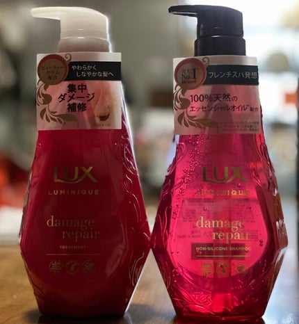ルミニーク ダメージリペア シャンプー/トリートメント/LUX/市販シャンプーを使ったクチコミ(1枚目)