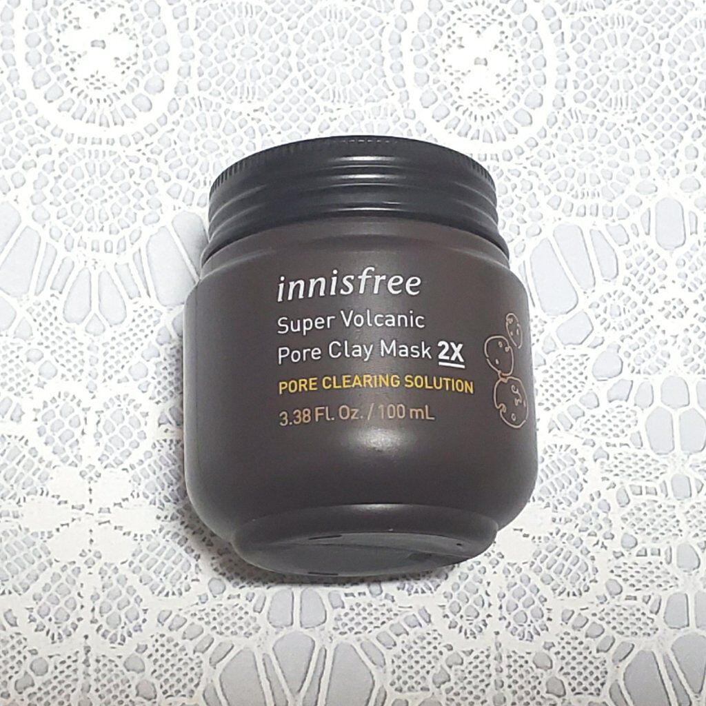 スーパーヴォルカニック　ポア　クレイマスク/innisfree/洗い流すパック・マスクを使ったクチコミ（1枚目）