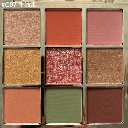 長相思シリーズ 9色アイシャドウパレット/CATKIN/アイシャドウパレットを使ったクチコミ(2枚目)