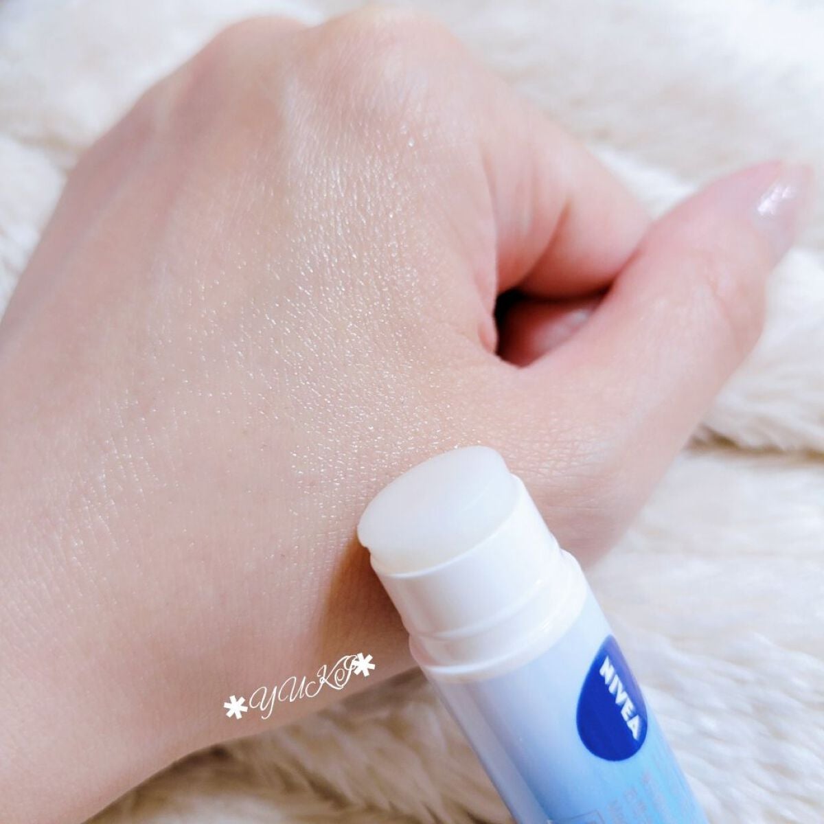 ニベア モイスチャーリップ ウォータータイプ 無香料/ニベア/リップクリームを使ったクチコミ(5枚目)