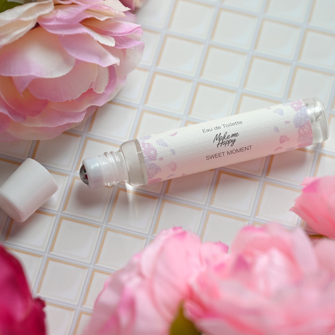 メイクミーハッピー オードトワレ SWEET MOMENT/キャンメイク/香水(レディース)を使ったクチコミ(1枚目)