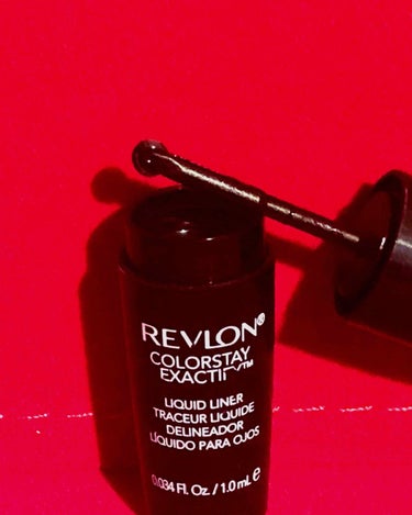 カラーステイ イグザクティファイ リキッドライナー/REVLON/リキッドアイライナーを使ったクチコミ（2枚目）