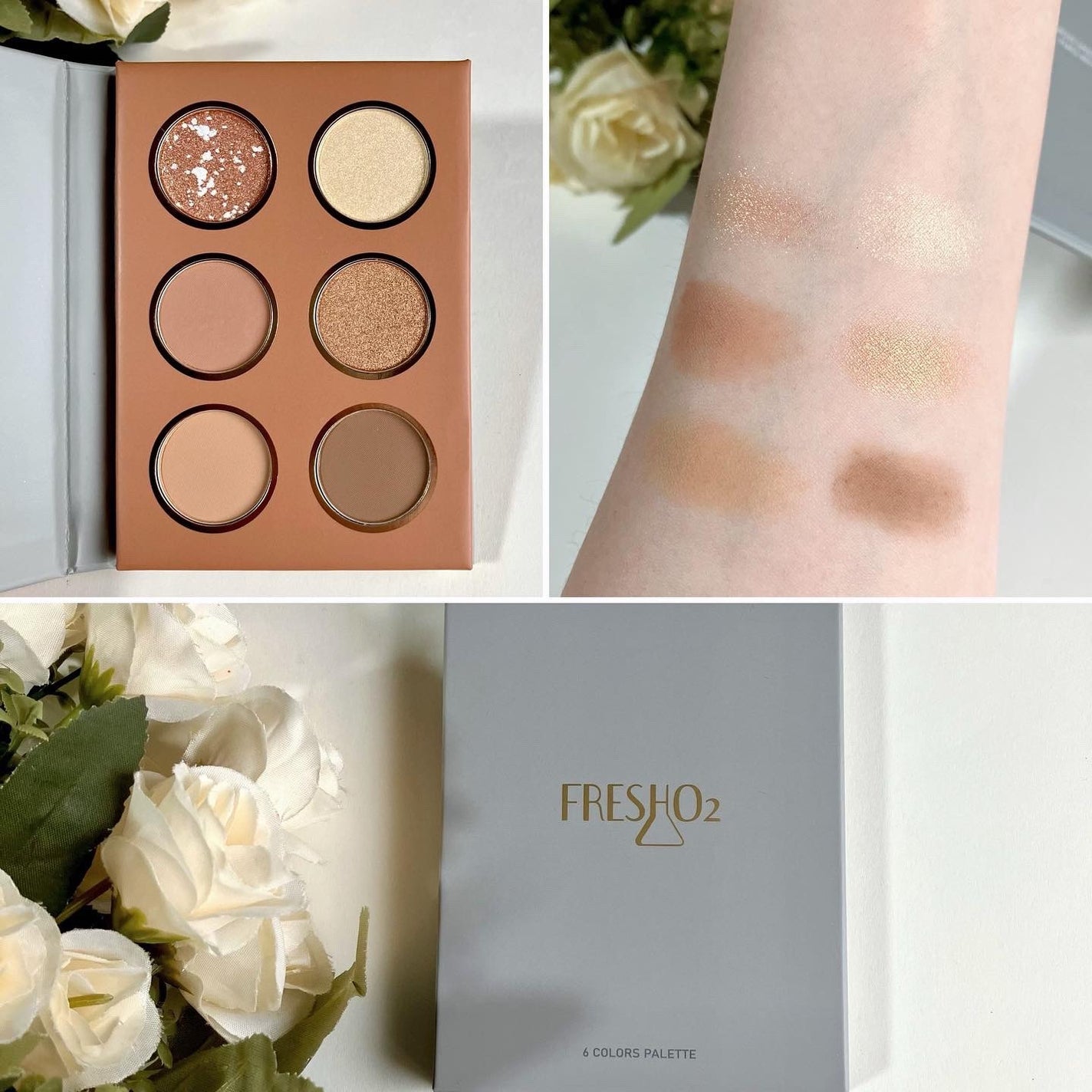 ライプンアイカラーパレット/FRESHO2/アイシャドウパレットを使ったクチコミ(2枚目)