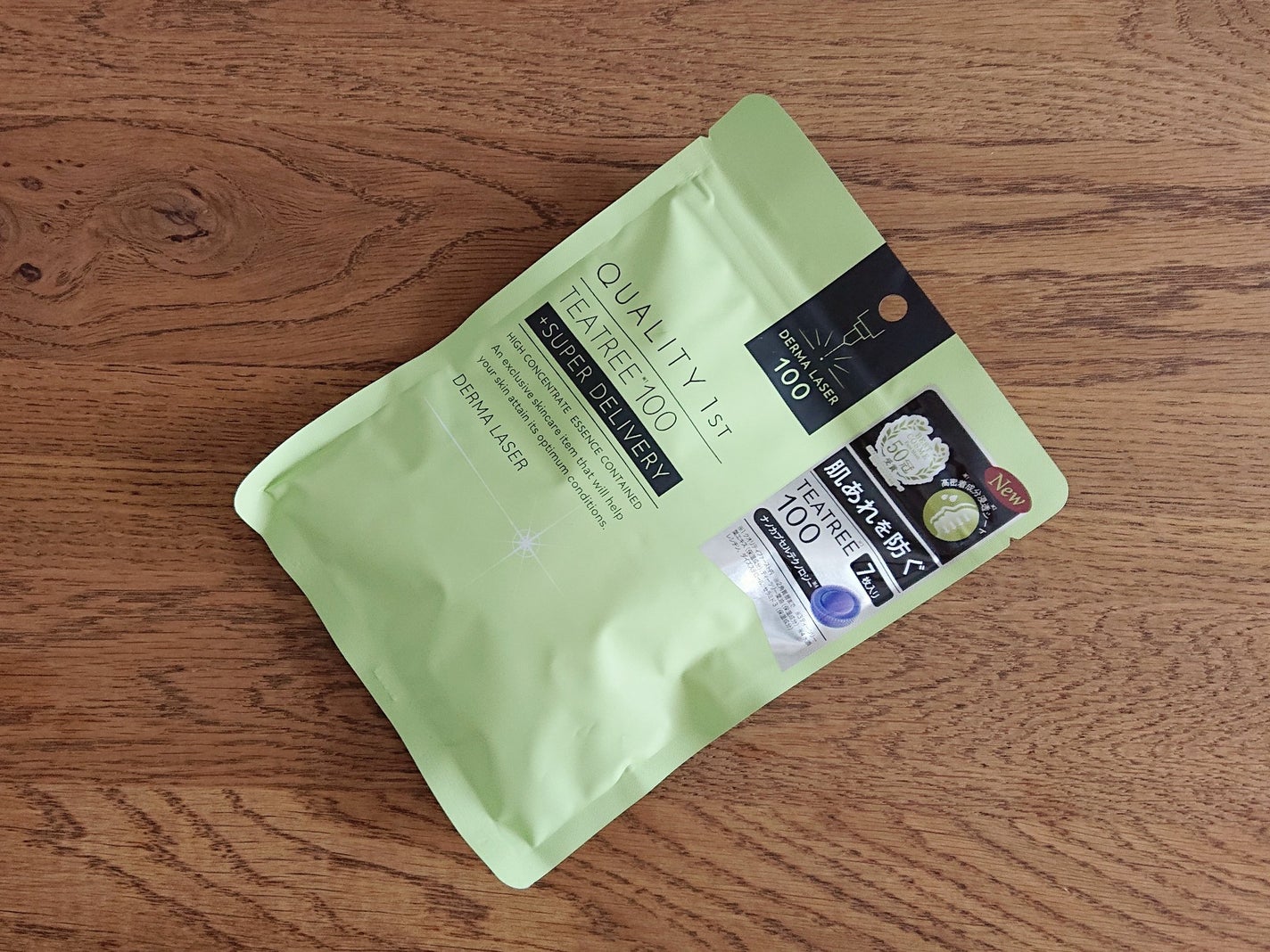 ダーマレーザー スーパーTEATREE100マスク/クオリティファースト/シートマスク・パックを使ったクチコミ(1枚目)