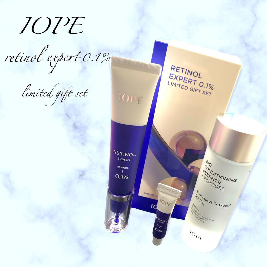 レチノール エキスパート0.1%/IOPE/美容液を使ったクチコミ(1枚目)