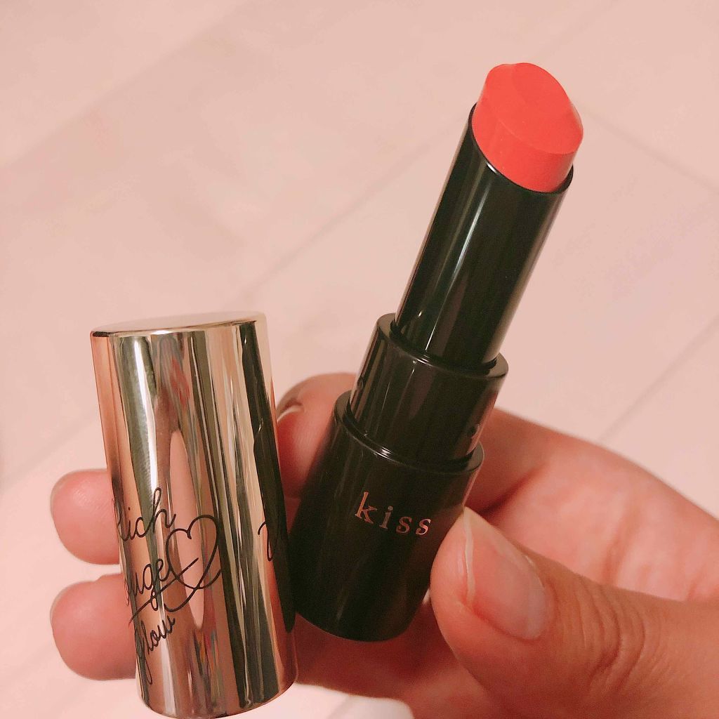 ヴェールリッチルージュ グロウ/KiSS/口紅を使ったクチコミ（1枚目）