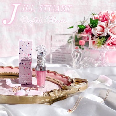 ジルスチュアート　クリスタルブルーム　リップブーケ セラム 101 gardenia sparkle（限定色）/JILL STUART/リップケア・リップクリームを使ったクチコミ（1枚目）