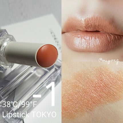 38°C / 99°F Lipstick <TOKYO>/UZU BY FLOWFUSHI/口紅を使ったクチコミ(1枚目)