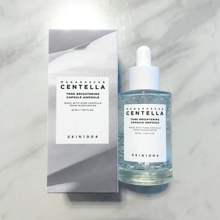 トーンブライトニング カプセルアンプル/SKIN1004/美容液を使ったクチコミ(1枚目)