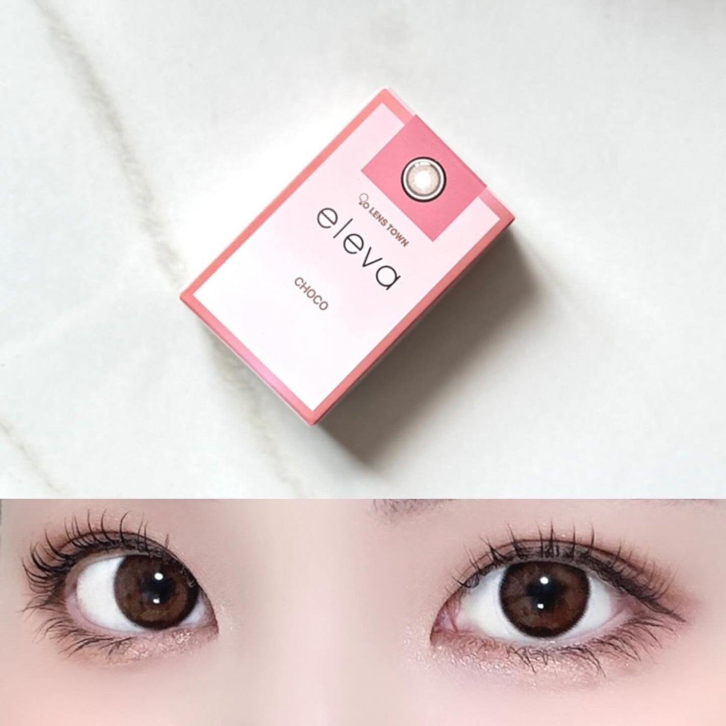 ELEVA/THEPIEL/1ヶ月(1MONTH)カラコンを使ったクチコミ(3枚目)