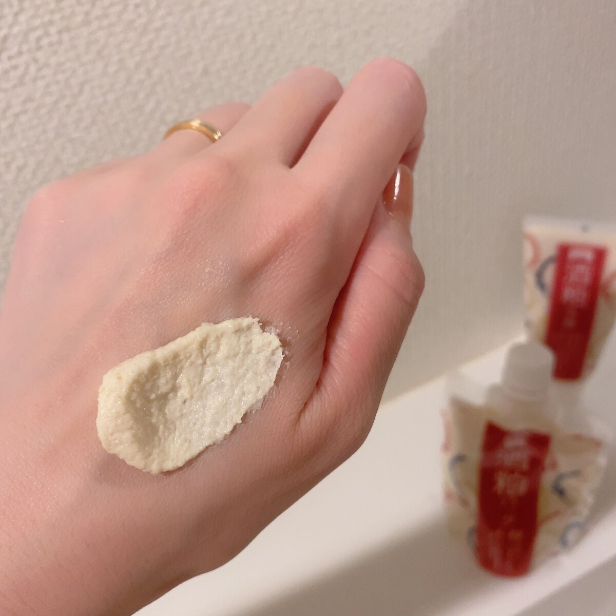 ワフードメイド 酒粕洗顔 N/pdc/洗顔フォームを使ったクチコミ(2枚目)